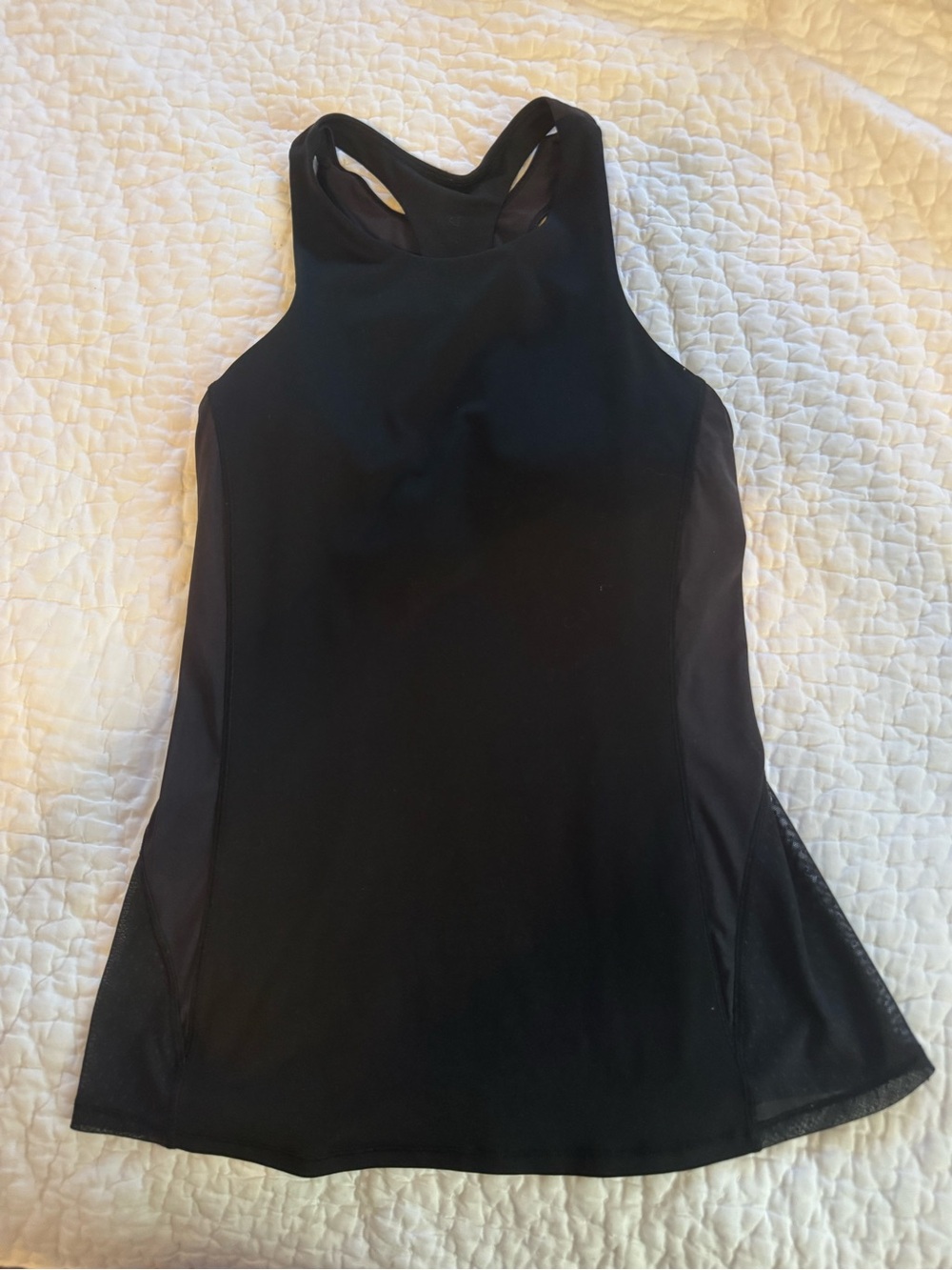 Lululemon Black Racerback Women’s Athletic Tank Top